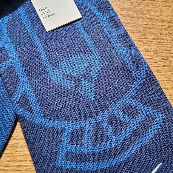 Nike Team USA Knit Scarf Unisex Blue Red White Eagle Star Logos Brand New - Picture 3 of 8